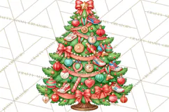 Sports & Occupations Christmas Trees Clipart Product Image 5