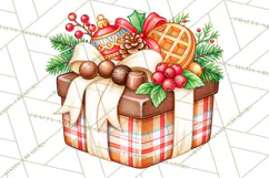World Christmas Gifts Clipart PNG Product Image 3