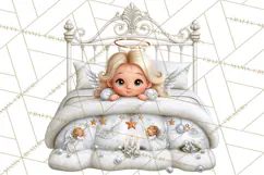 Christmas Bedtime Clipart PNG Product Image 3