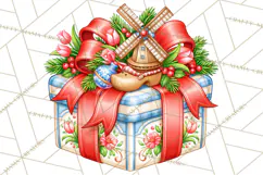 World Christmas Gifts Clipart PNG Product Image 3