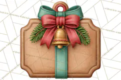 Christmas Mailroom Clipart, North Pole Santa Mail PNG Product Image 4