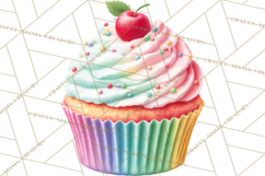 Summer Pool Party Clipart PNG, Rainbow Summer Png Designs Product Image 3