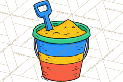 Summer Beach Toys Clipart PNG Graphics Product Image 3