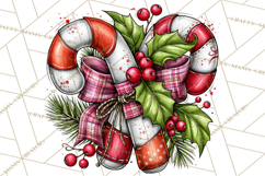 Christmas Wine Night Clipart PNG, Alcohol Christmas Png Product Image 5