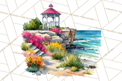 Watercolor Inspirational Landscapes, Sublimation Designs Product Image 5
