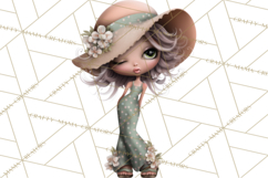 Beach Diva Summer Girls PNG Beach Glam Clipart Product Image 5