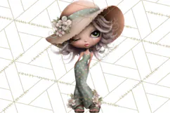 Beach Diva Summer Girls PNG Beach Glam Clipart Product Image 5