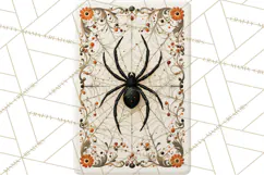Halloween Mahjong Clipart, Spooky Mahjong Tiles PNG, Gothic Product Image 2