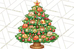 Sports & Occupations Christmas Trees Clipart Product Image 3