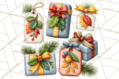 Scandinavian Christmas Market Clipart PNG Illustrations Product Image 3