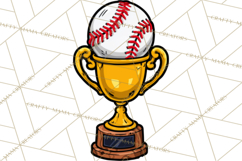 Baseball Mom Clipart PNG with Baseball Gear, Baseball Mama Product Image 2