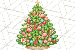 Christmas Tree World Travel Clipart PNG Product Image 3