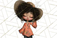 Beach Diva Summer Girls PNG Beach Glam Clipart Product Image 2