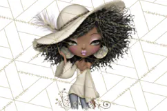 Beach Diva Summer Girls PNG Beach Glam Clipart Product Image 3