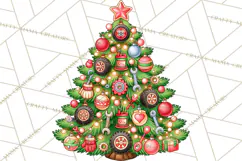 Sports & Occupations Christmas Trees Clipart Product Image 5