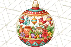 World Christmas Ornaments PNG Clipart Product Image 5
