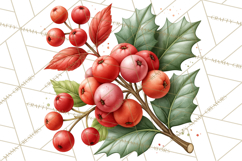 Scandinavian Christmas Market Clipart PNG Illustrations Product Image 4