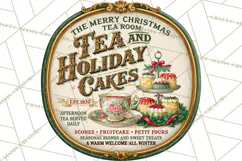 Vintage Christmas Signs PG, Rustic Farmhouse Holiday Sign Product Image 5