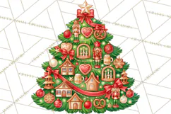 Christmas Tree World Travel Clipart PNG Product Image 5