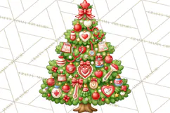 Sports & Occupations Christmas Trees Clipart Product Image 2