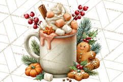 Scandinavian Christmas Market Clipart PNG Illustrations Product Image 5