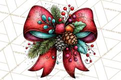 Christmas Wine Night Clipart PNG, Alcohol Christmas Png Product Image 2