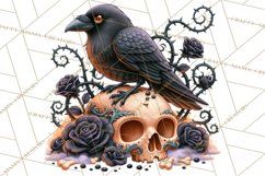 Gothic Halloween Carnival Clipart Haunted Circus PNG Product Image 2