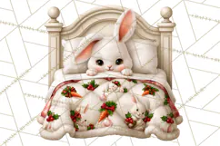 Christmas Bedtime Clipart PNG Product Image 2