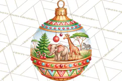 World Christmas Ornaments PNG Clipart Product Image 4