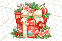 World Christmas Gifts Clipart PNG Product Image 4