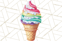 Summer Pool Party Clipart PNG, Rainbow Summer Png Designs Product Image 3