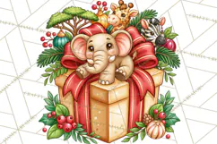World Christmas Gifts Clipart PNG Product Image 5