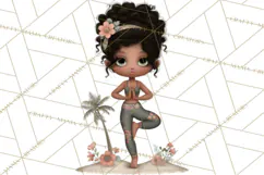 Beach Diva Summer Girls PNG Beach Glam Clipart Product Image 3