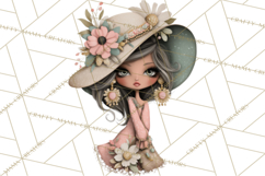 Beach Diva Summer Girls PNG Beach Glam Clipart Product Image 2