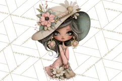 Beach Diva Summer Girls PNG Beach Glam Clipart Product Image 2
