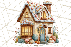 Scandinavian Christmas Market Clipart PNG Illustrations Product Image 3