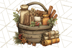 Rustic Homestead Living Clipart | Farm Cabin Png Designs Product Image 2
