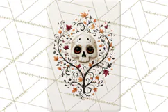 Halloween Mahjong Clipart, Spooky Mahjong Tiles PNG, Gothic Product Image 3