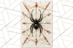 Halloween Mahjong Clipart, Spooky Mahjong Tiles PNG, Gothic Product Image 5