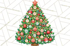 Sports & Occupations Christmas Trees Clipart Product Image 5