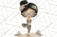 Beach Diva Summer Girls PNG Beach Glam Clipart Product Image 4