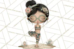Beach Diva Summer Girls PNG Beach Glam Clipart Product Image 4