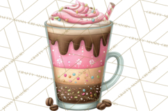 Coffee and Chocolate Clipart PNG Cafe Drinks Dessert Art Product Image 4