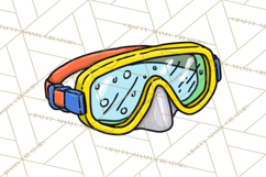 Summer Beach Toys Clipart PNG Graphics Product Image 5