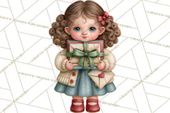 Christmas Mailroom Clipart, North Pole Santa Mail PNG Product Image 2
