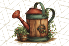 Rustic Homestead Living Clipart | Farm Cabin Png Designs Product Image 2