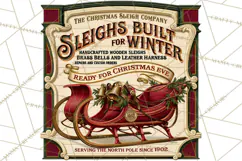 Vintage Christmas Signs PG, Rustic Farmhouse Holiday Sign Product Image 3