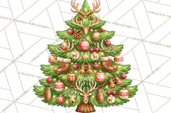 Sports & Occupations Christmas Trees Clipart Product Image 4