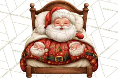 Christmas Bedtime Clipart PNG Product Image 4