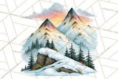 Scandinavian Christmas Market Clipart PNG Illustrations Product Image 5